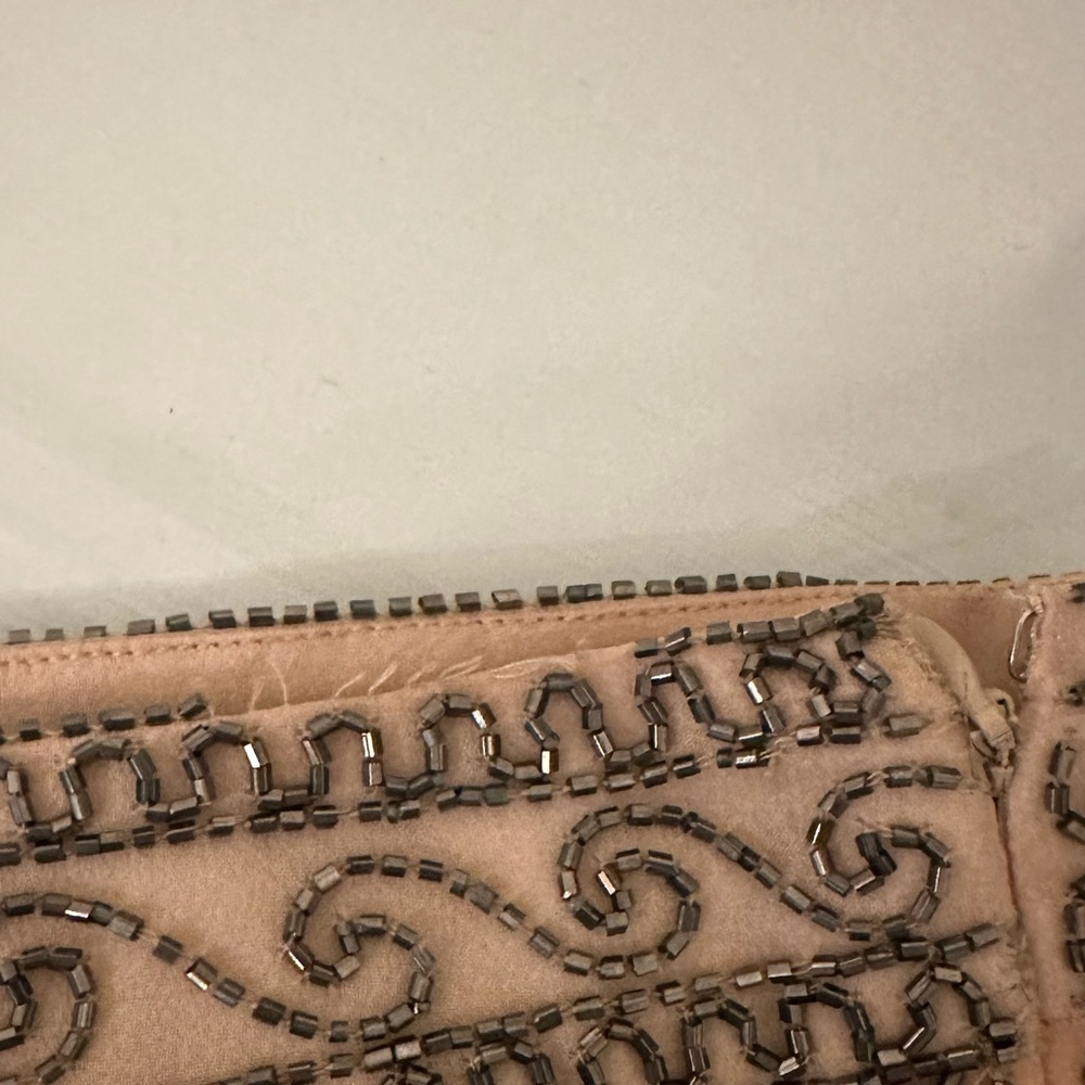 Karina Grimaldi Nude Beaded Mini Skirt - Picture 9 of 10
